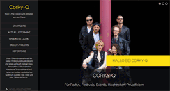 Desktop Screenshot of corky-q.de