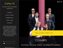 Tablet Screenshot of corky-q.de